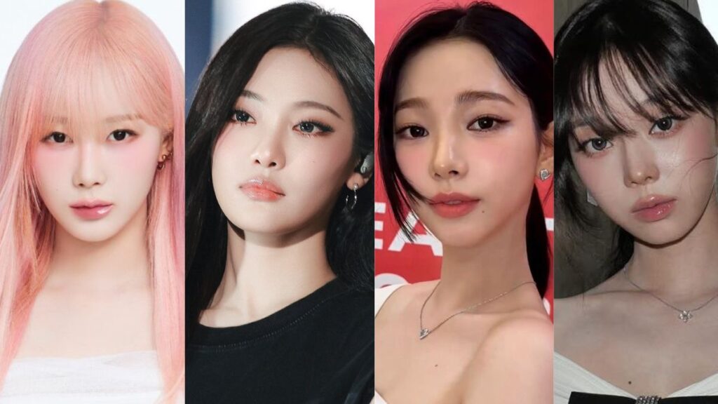 aespaの4人顔の写真