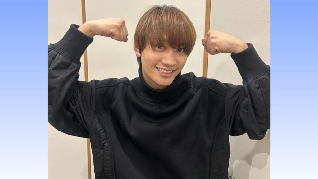 藤原丈一郎、ガッツポーズ