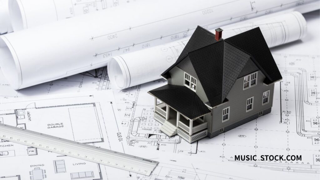 設計中の家の画像