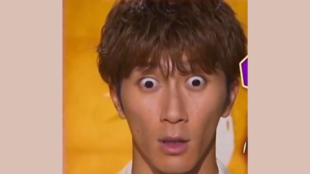 目が飛び出そうな濱田崇裕